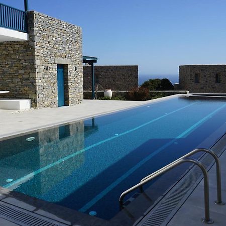 Paros-Memories-Neubau-Villen, Sportpool Aspro Chorio Εξωτερικό φωτογραφία