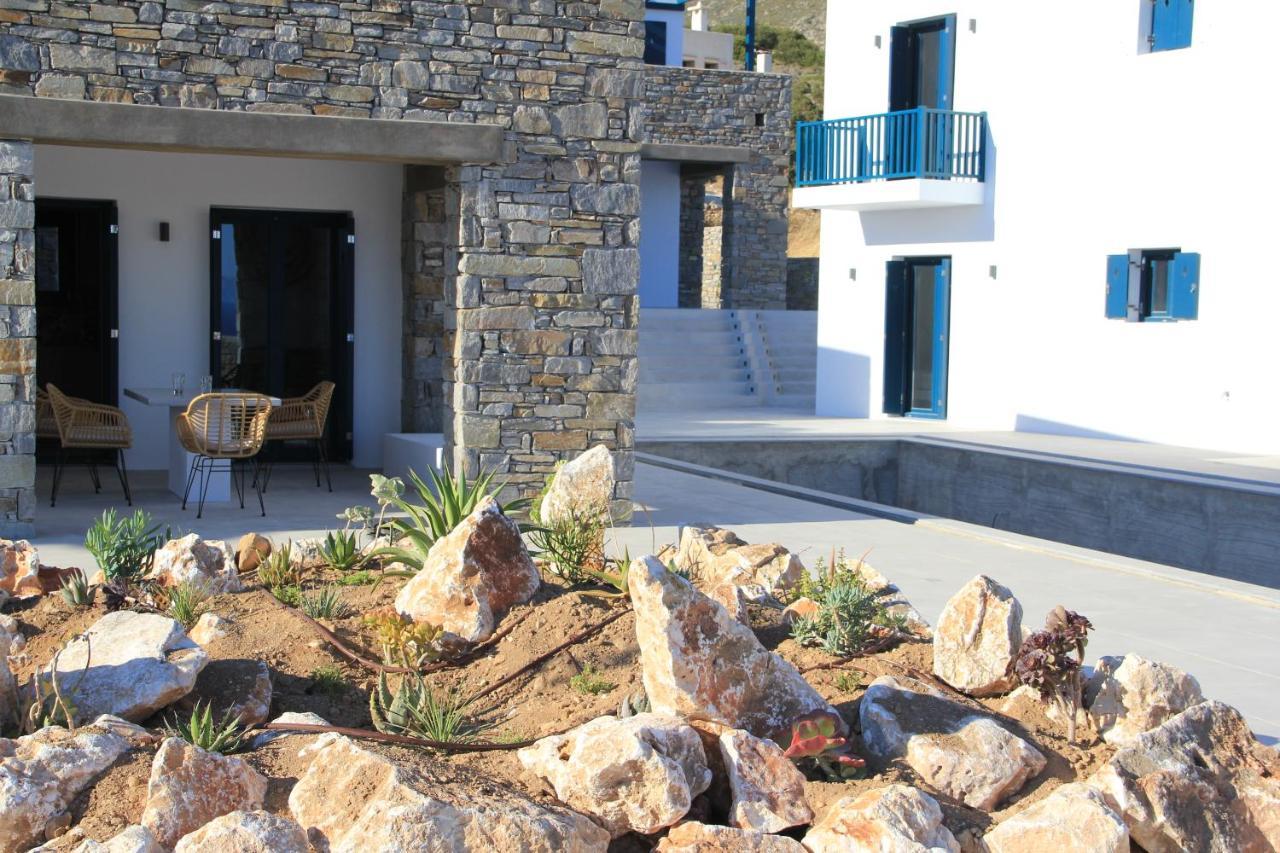 Paros-Memories-Neubau-Villen, Sportpool Aspro Chorio Εξωτερικό φωτογραφία