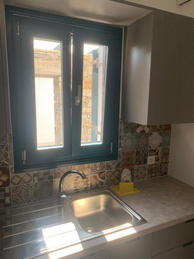 Paros-Memories-Neubau-Villen, Sportpool Aspro Chorio Εξωτερικό φωτογραφία