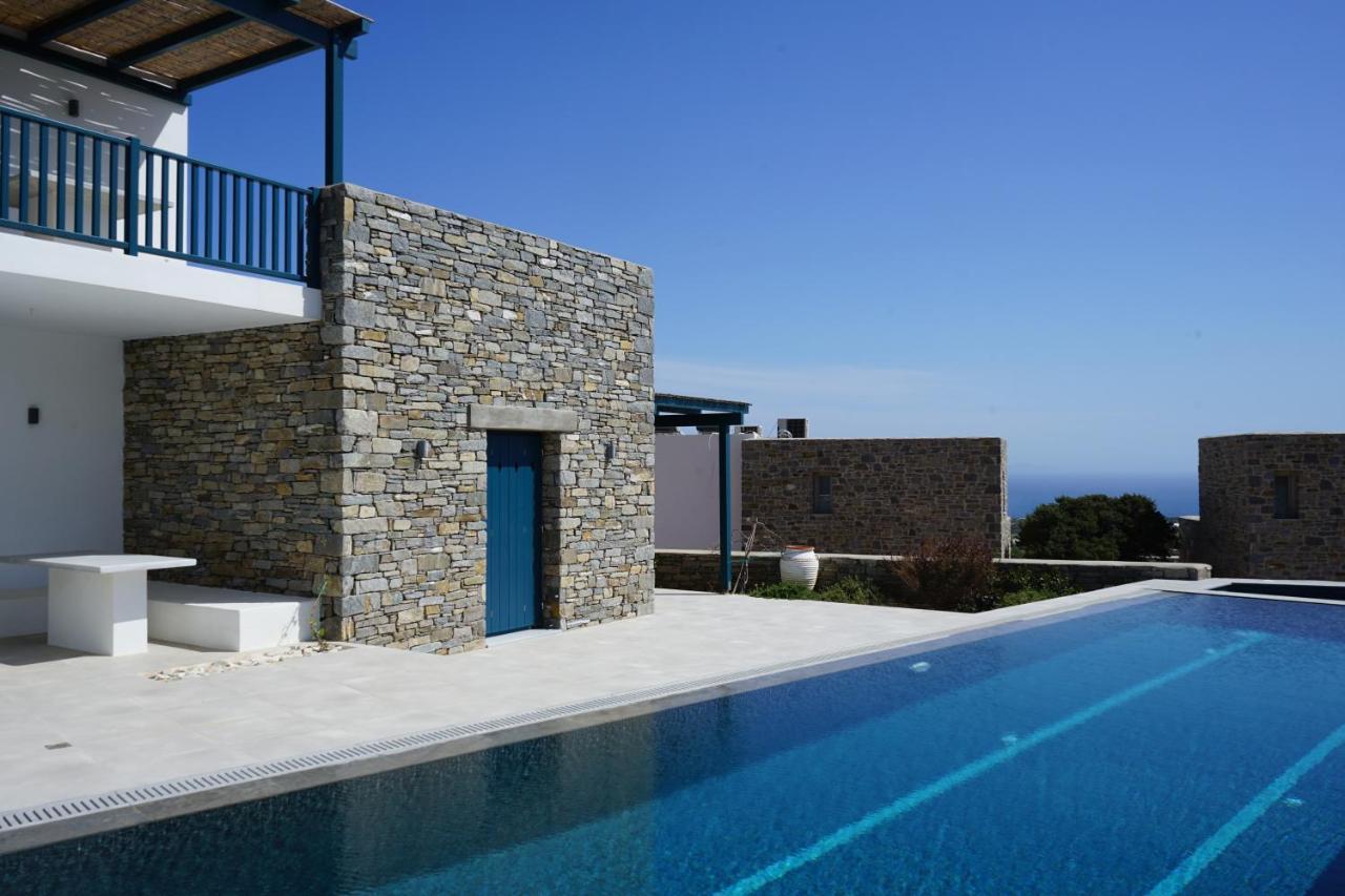 Paros-Memories-Neubau-Villen, Sportpool Aspro Chorio Εξωτερικό φωτογραφία